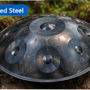 C# Pygmy 9+6 — illustrative handpan sample photo